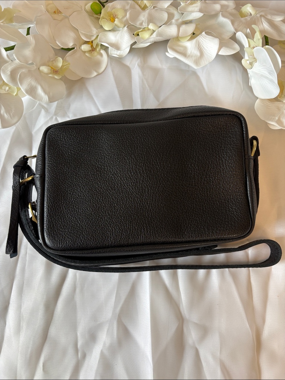 Portland Leather Goods Limited Edition Large Black Mondrian Camera Bag - Picture 4 of 10